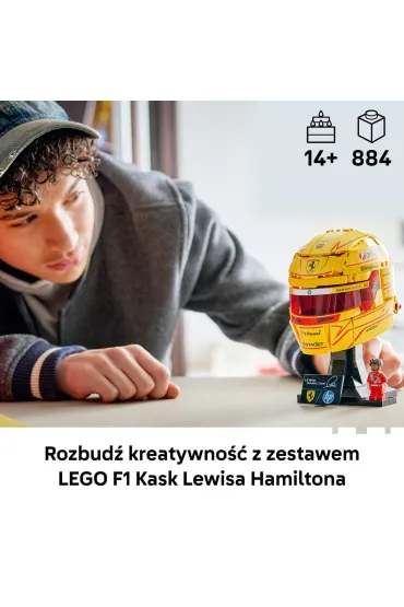 LEGO Editions Kask Lewis Hamilton Scuderia Ferrari HP 43022