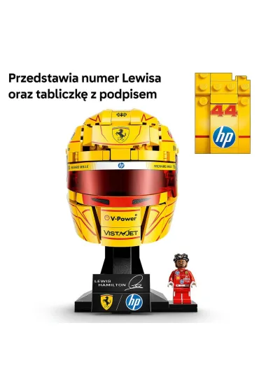 LEGO Editions Kask Lewis Hamilton Scuderia Ferrari HP 43022