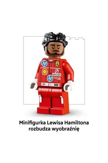 LEGO Editions Kask Lewis Hamilton Scuderia Ferrari HP 43022