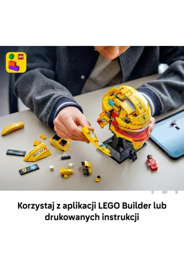 LEGO Editions Kask Lewis Hamilton Scuderia Ferrari HP 43022
