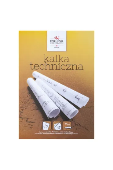 Koh-I-Noor Kalka kre�larska A3 90 g/m2 20 ark.