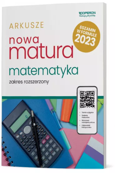 Nowa matura 2023. Matematyka. Arkusze maturalne. zakres rozszerzony - Adam Konstantynowicz, Anna Konstantynowicz, Ma�gorzata Paj�k