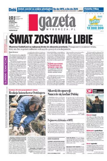 ePrasa Gazeta Wyborcza - Bia�ystok 63/2011