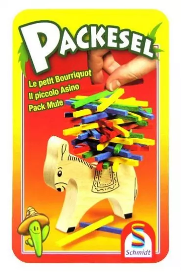 Gra Balansuj�cy Osio�ek w metalowej puszce Schmidt Spiele-Gry