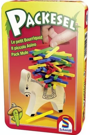 Gra Balansuj�cy Osio�ek w metalowej puszce Schmidt Spiele-Gry