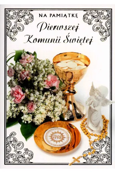 Pol-Mak Kartki Karnet B6Z Komunia �w.
