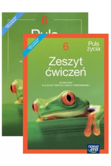 Puls �ycia 6. Podr�cznik oraz zeszyt �wicze� do biologii dla szko�y podstawowej - Joanna Stawarz