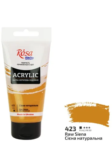 Rosa Farba akrylowa sienna 423 75ml 75 ml