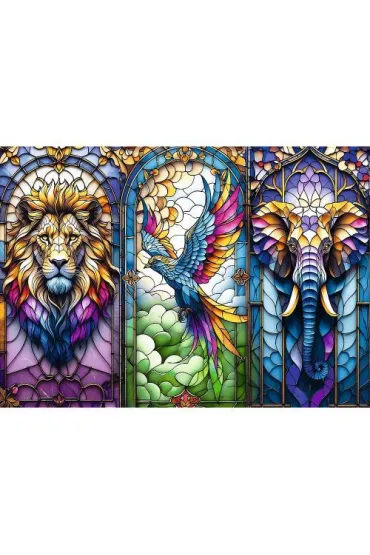 Puzzle 1000 el. Witra�, Zwierz�ta Trefl