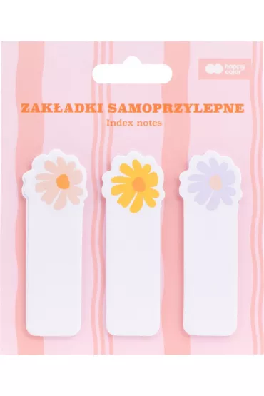 Happy Color Zak�adki samoprzylepne Bloom kwiatki 3 szt HAPPY