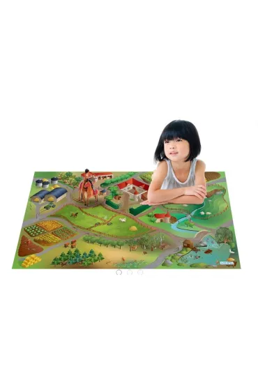 Achoka Mata filcowa 100x150 cm - Farma