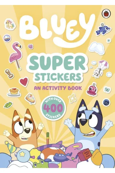 Bluey Super Stickers wer. angielska