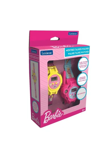 Zegarki z kr�tkofal�wk� Barbie Lexibook DMWTW1BB