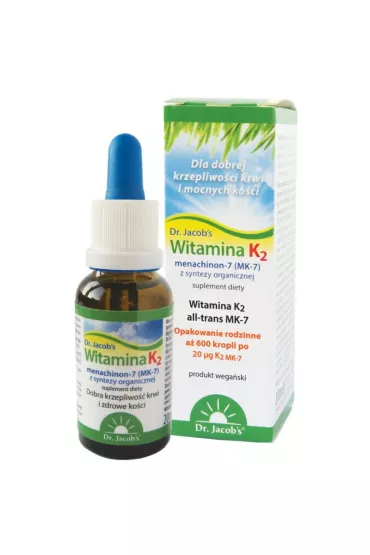 Dr Jacob`s Dr Jacobs Witamina K2 - suplement diety 20 ml