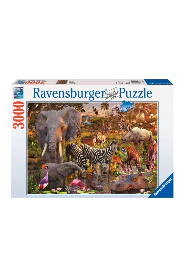 Puzzle 3000 el. Zwierz�ta Afryki Ravensburger