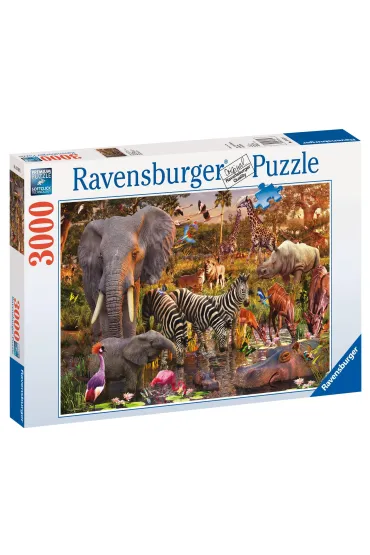 Puzzle 3000 el. Zwierz�ta Afryki Ravensburger