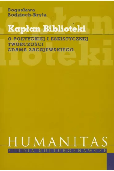 Kap�an Biblioteki - Bogus�awa Bodzioch-Bry�a