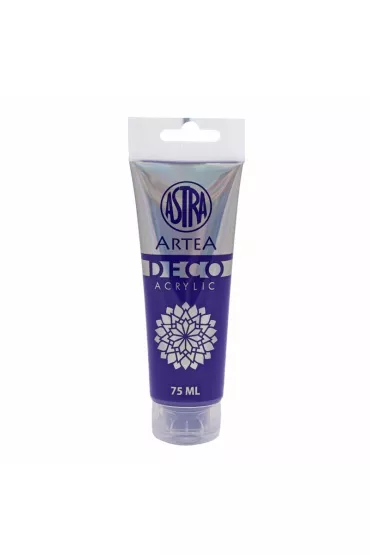 Astra Farba akrylowa Deco Artea w tubie fioletowa 75ml