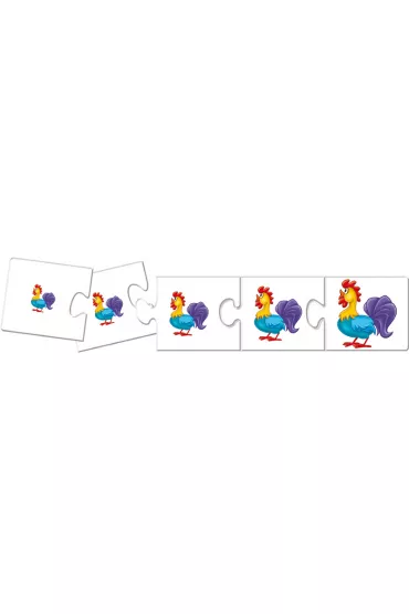 Puzzle Ma�e wi�ksze najwi�ksze Adamigo - Julia Pogprzelska