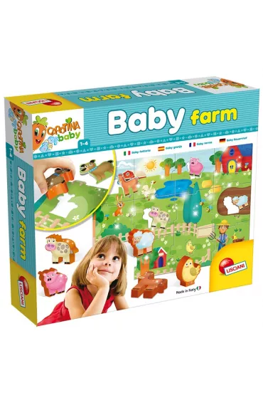 Carotina Baby. Puzzle Farma Lisciani
