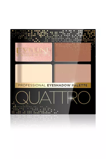 Eveline Cosmetics Quattro Eyeshadow paletka cieni do powiek 05 3.2 g