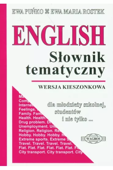 ENGLISH S�OWN.TEMAT.KIESZ. - Ewa Maria Rostek, Ewa Pu�ko