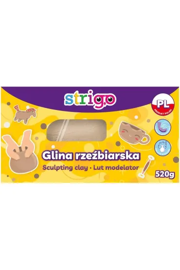 Strigo Glina rze�biarska naturalna 520g