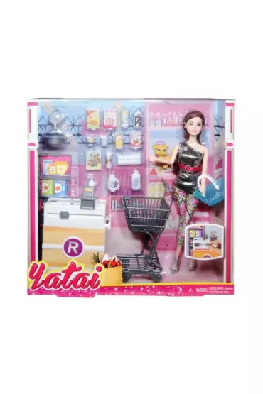 Lalka w supermarkecie Swede