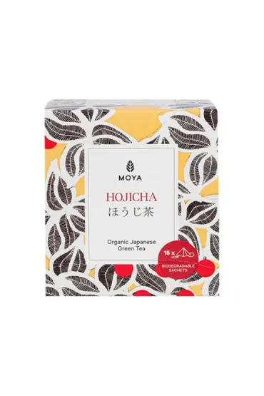 Moya Matcha herbata zielona w saszetkach Hojicha 15 x 1.5 g Bio