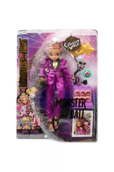 Monster High. Clawdeen Wolf HNF69 Mattel
