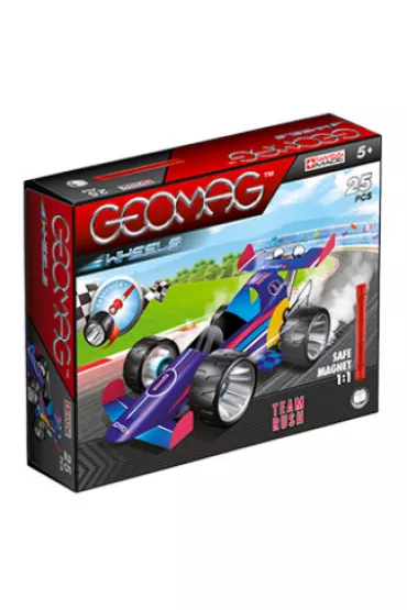 Geomag Wheels. Klocki magnetyczne. Blue Team