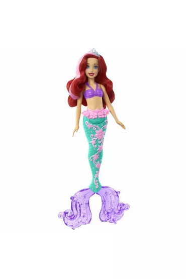 Disney Princess. Lalka Arielka zmiana koloru HLW00 Mattel