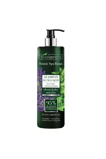 Bielenda Botanic Spa Rituals szampon do w�os�w Lawenda & Zielona Herbata 400 ml