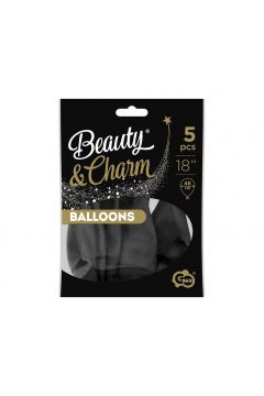 Balony Beauty Charm Pastelowe Czarne Szt Taniaksiazka Pl