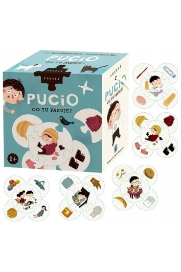 Puzzle Pucio. Co tu pasuje? Nasza Ksi�garnia - Marta Galewska-Kustra