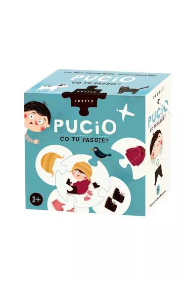 Puzzle Pucio. Co tu pasuje? Nasza Ksigarnia - Marta Galewska-Kustra