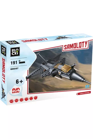 Klocki Blocki - samoloty 191el. *