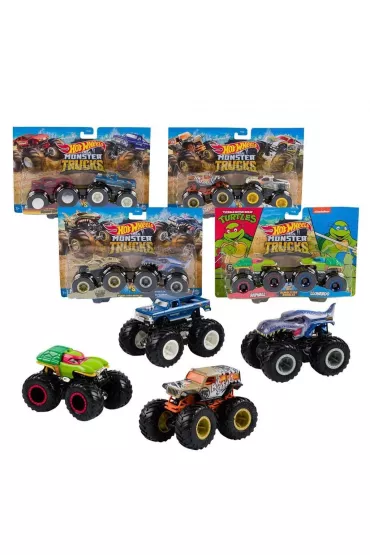 Hot Wheels. MT Pojazdy 1:64 2-pak Demolition Doubles Ast. FYJ64 Mattel