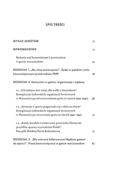 Jutro wolni? Komuni�ci w ruchu oporu w getcie warszawskim - Matylda  Jonas-Kowalik