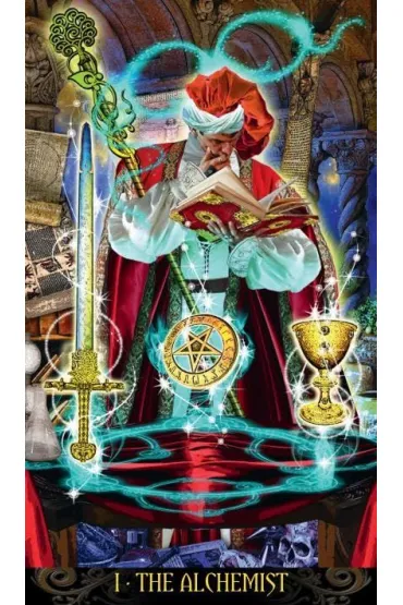 Illuminati Tarot, karty do wr�enia - Kim Huggens