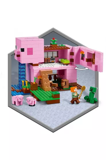 LEGO Minecraft Dom w kszta�cie �wini 21170