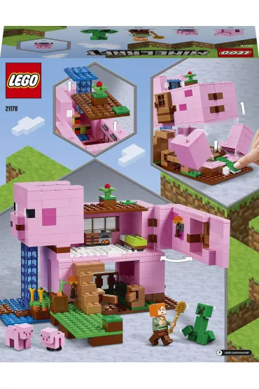LEGO Minecraft Dom w kszta�cie �wini 21170