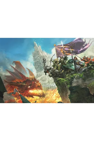 Puzzle 500 el. Cubes Dungeons & Dragons Clementoni