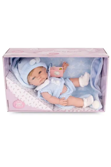 Lalka hiszpa�ska bobas ch�opczyk akcesoria 30cm Berbesa