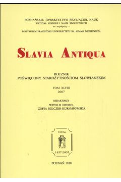 Slavia Antiqua t 48/2007