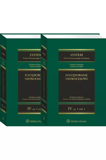 SYSTEM PRAWA PROCESOWEGO CYWILNEGO T.4