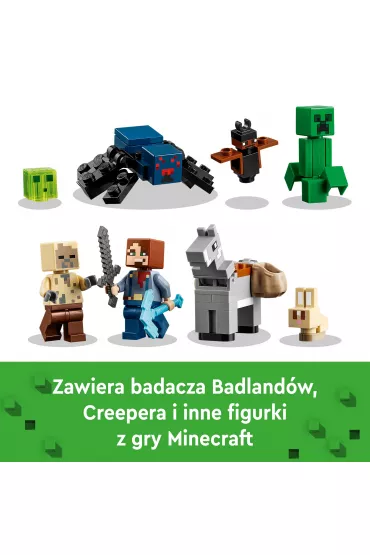 LEGO Minecraft Kopalnia w Badlandach 21263