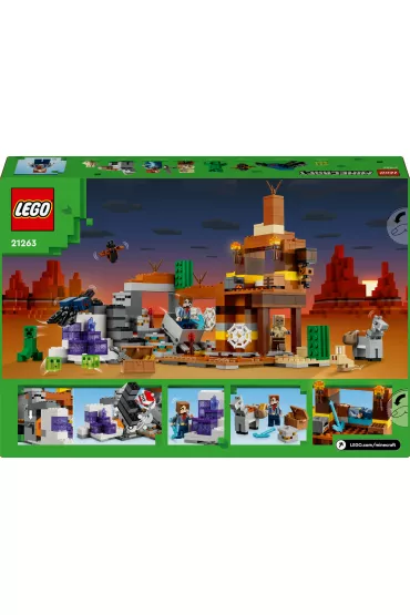 LEGO Minecraft Kopalnia w Badlandach 21263