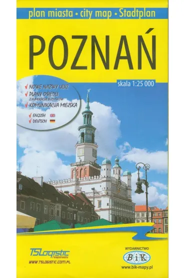 Plan miasta Pozna� 1:25 000