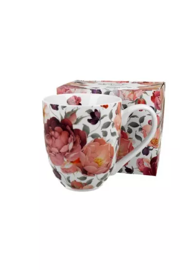 Duo Sp. z o.o. Kubek XXL SPRING ROSES WHITE